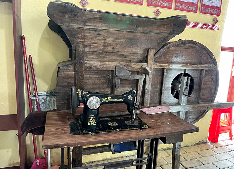 连南县宝贵的革命记忆-缝纫机