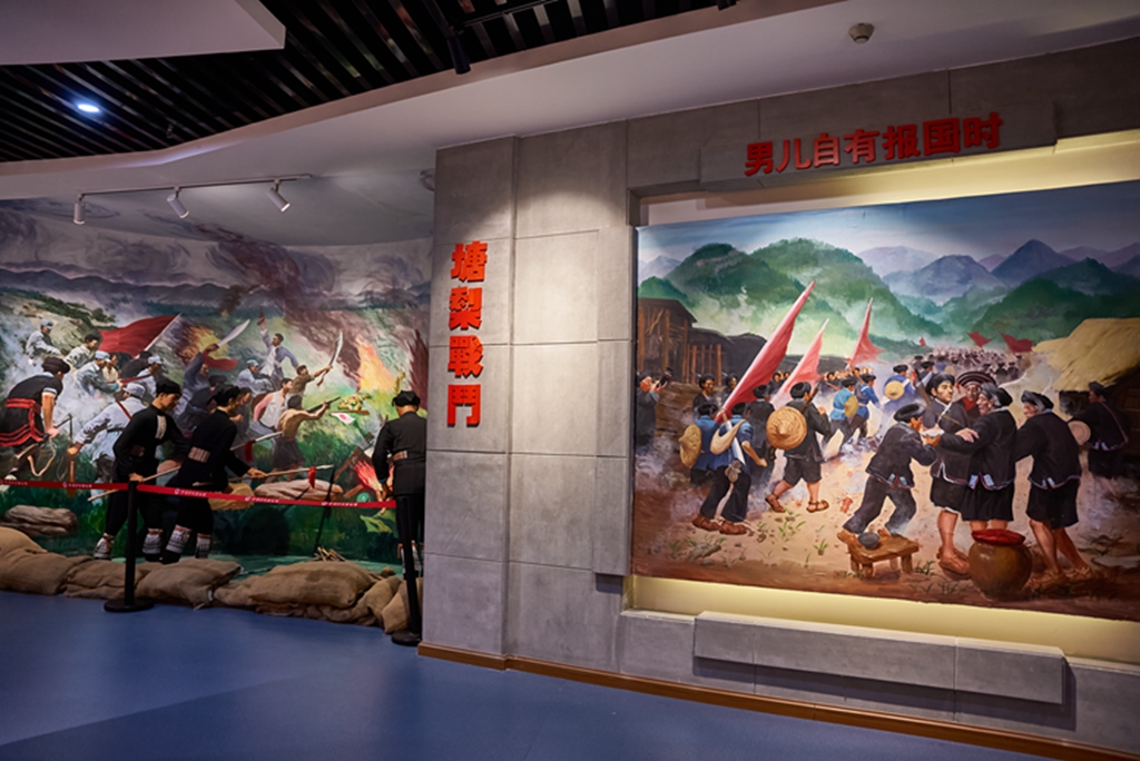 连江支队纪念馆 壁画