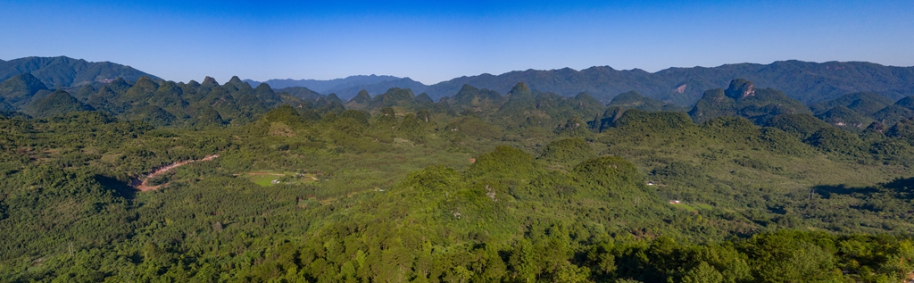 连南县三排镇万山朝王景点。