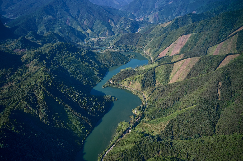 连南县涡水镇涡水河。