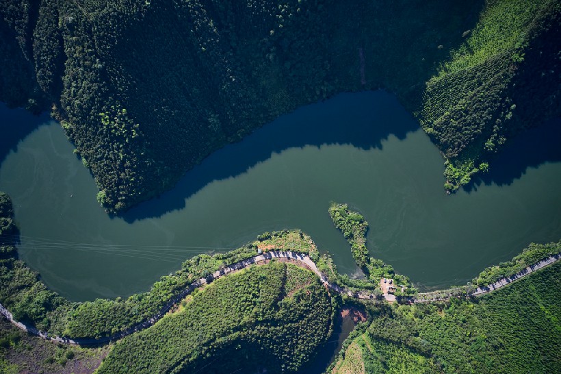 连南县涡水镇涡水河。
