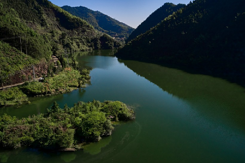 连南县涡水镇涡水河。