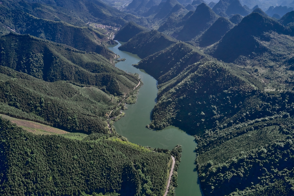 连南县涡水镇涡水河。