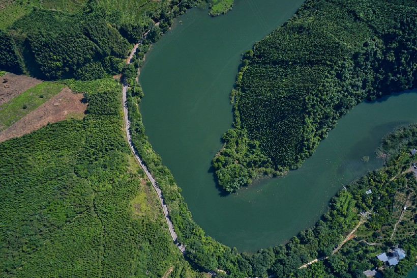 连南县涡水镇涡水河。