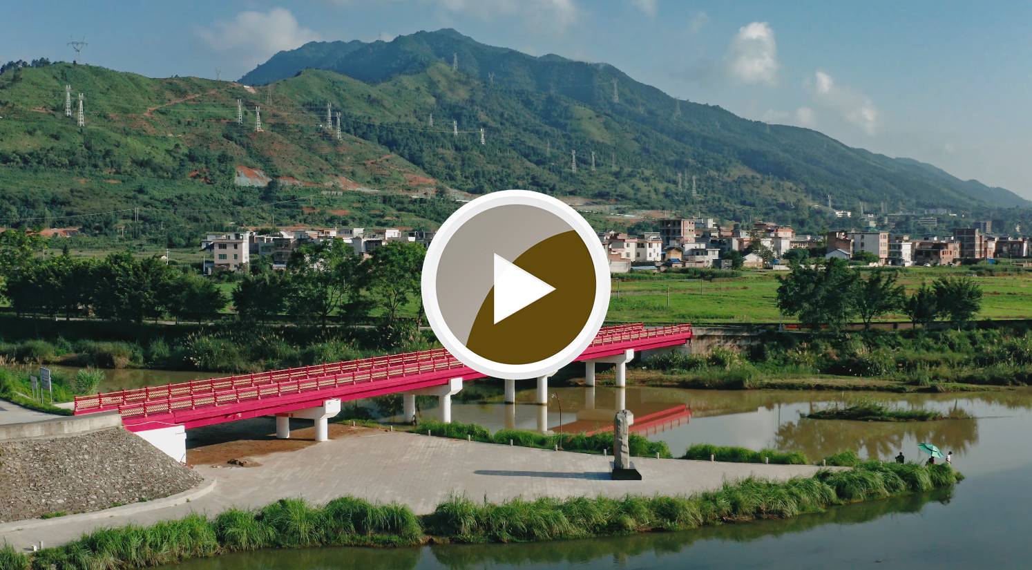 连南县三江河景色