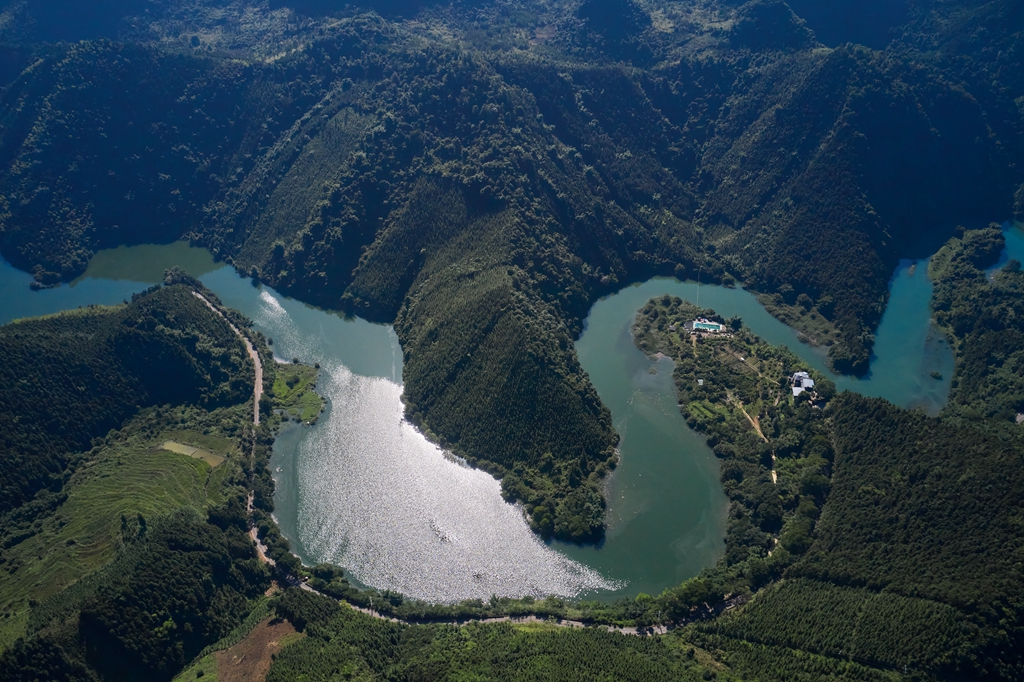 连南县涡水镇涡水河。