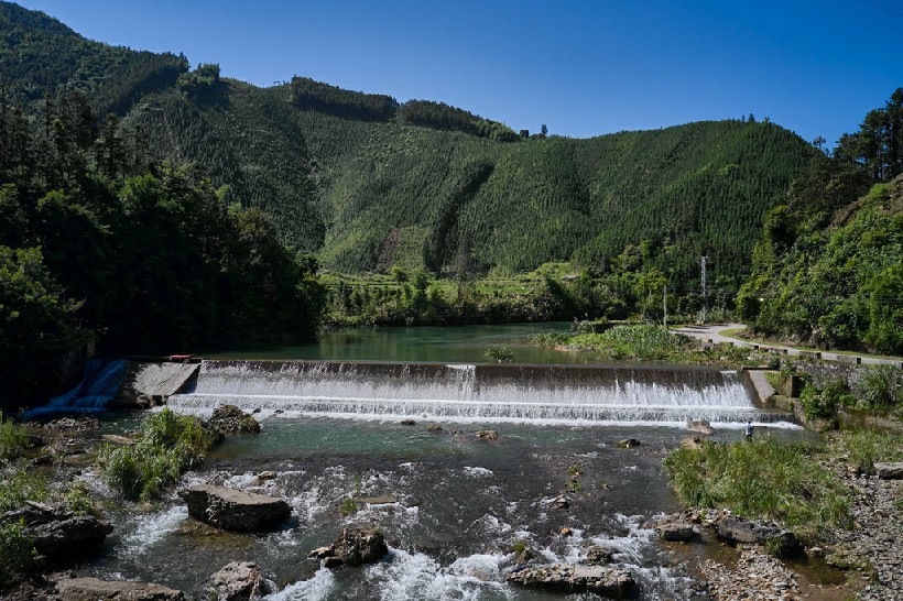 连南县涡水镇涡水河。