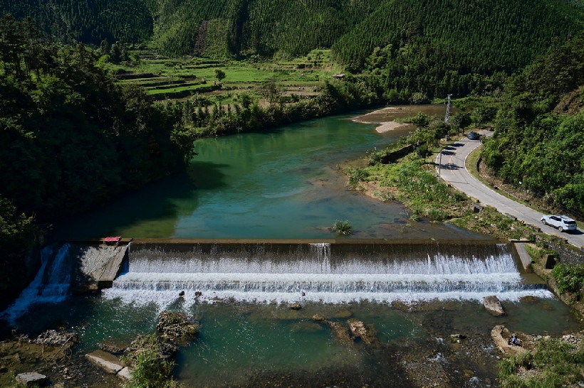 连南县涡水镇涡水河。