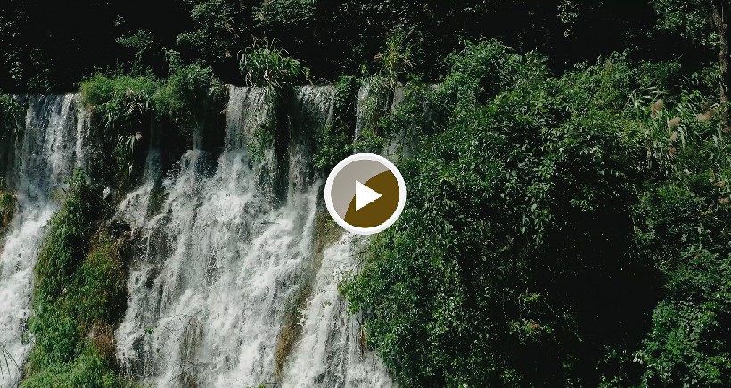 连南县涡水镇涡水河风景。