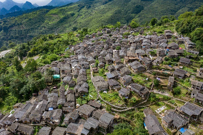 连南县三排镇南岗千年瑶寨，国家4A级景区