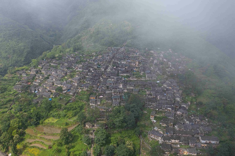 连南县三排镇南岗千年瑶寨，国家4A级景区
