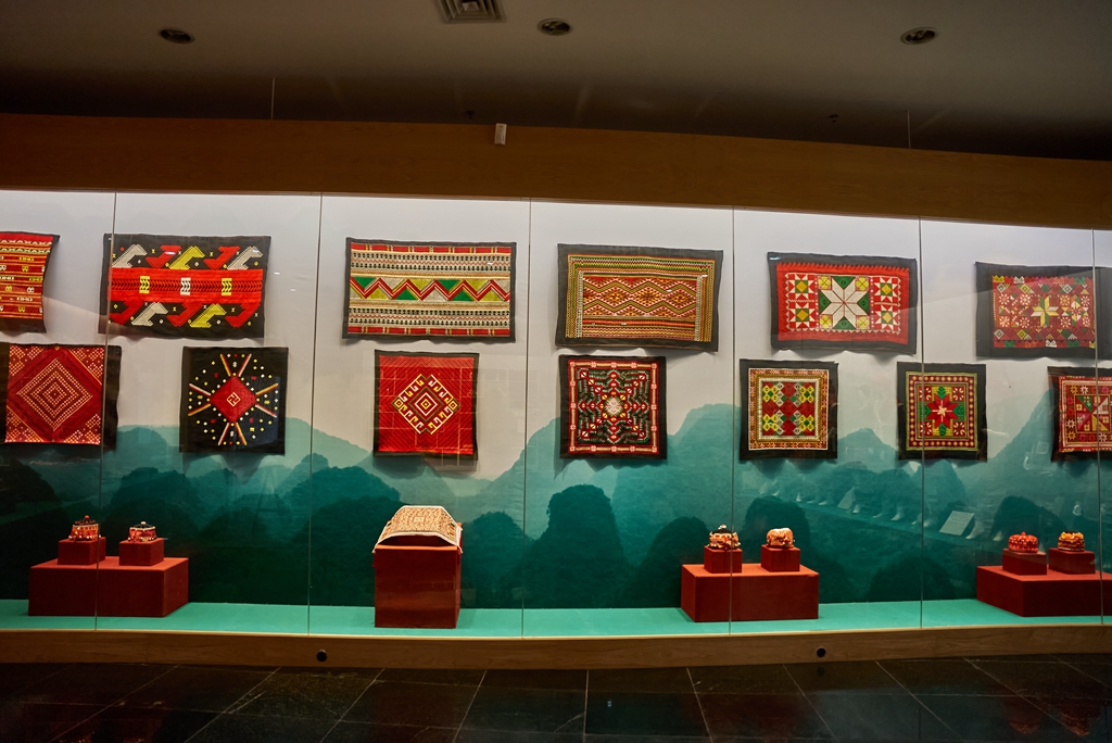 中国广东瑶族博物馆，瑶绣