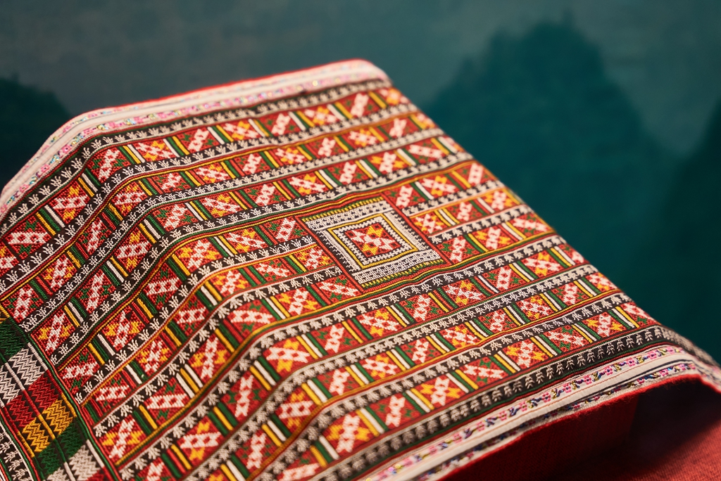 中国广东瑶族博物馆，瑶绣