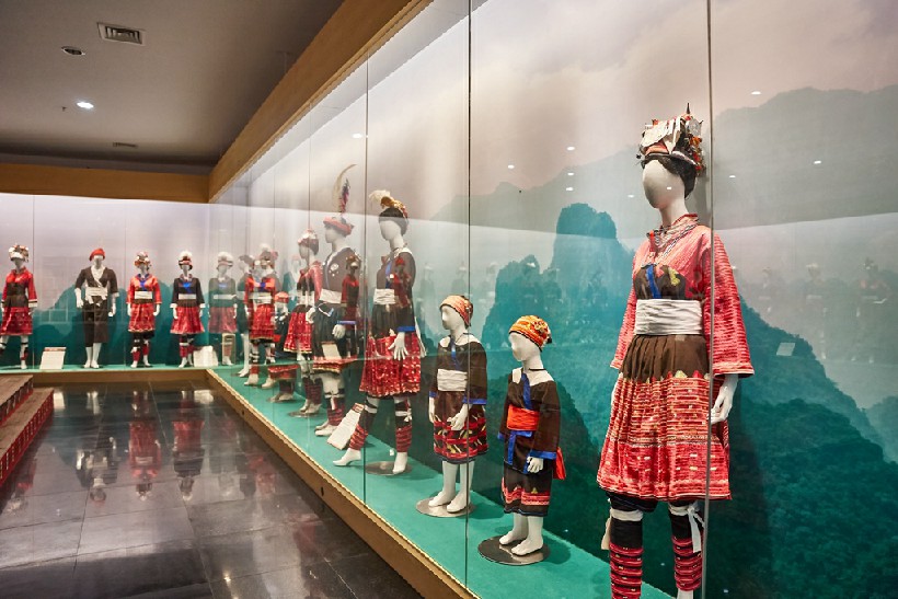 中国广东瑶族博物馆展厅内部