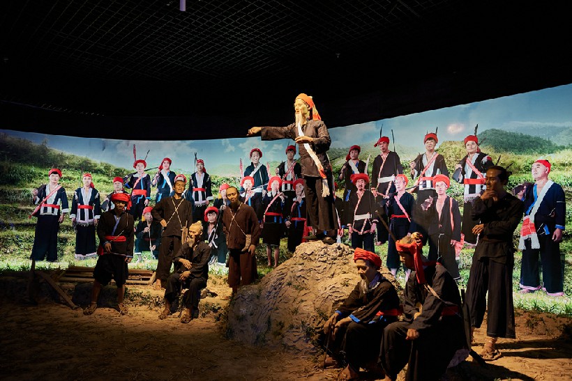 中国广东瑶族博物馆展厅内部