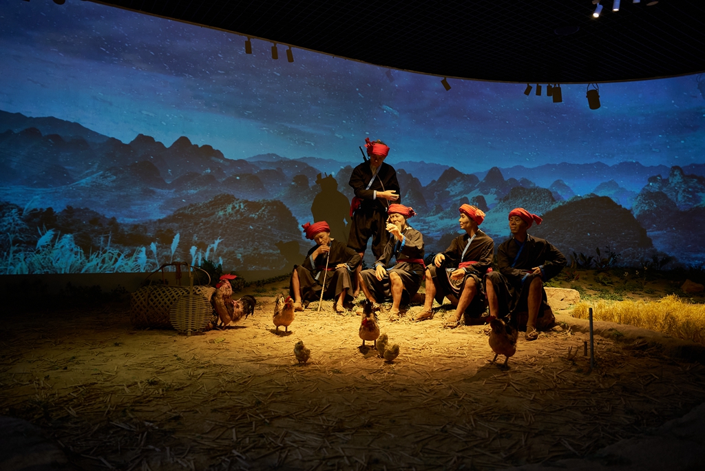 中国广东瑶族博物馆展厅内部