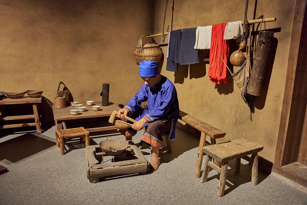 中国广东瑶族博物馆展厅内部