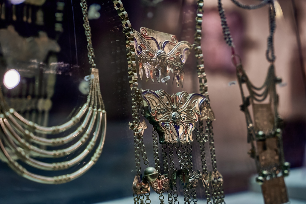 中国广东瑶族博物馆展厅内部