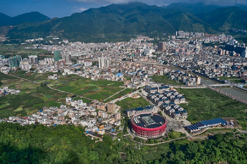 中国瑶族博物馆航拍