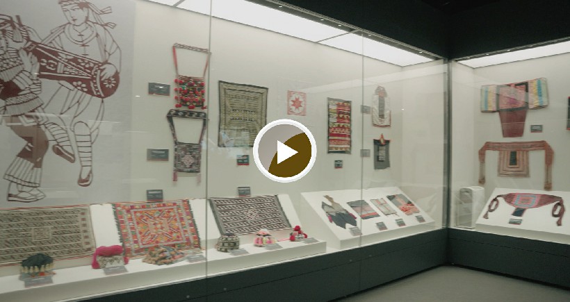 中国广东瑶族博物馆展厅内部