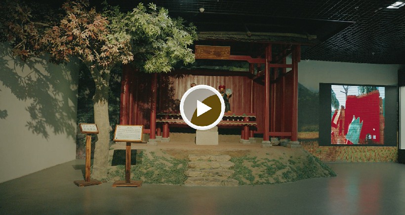 中国广东瑶族博物馆展厅内部