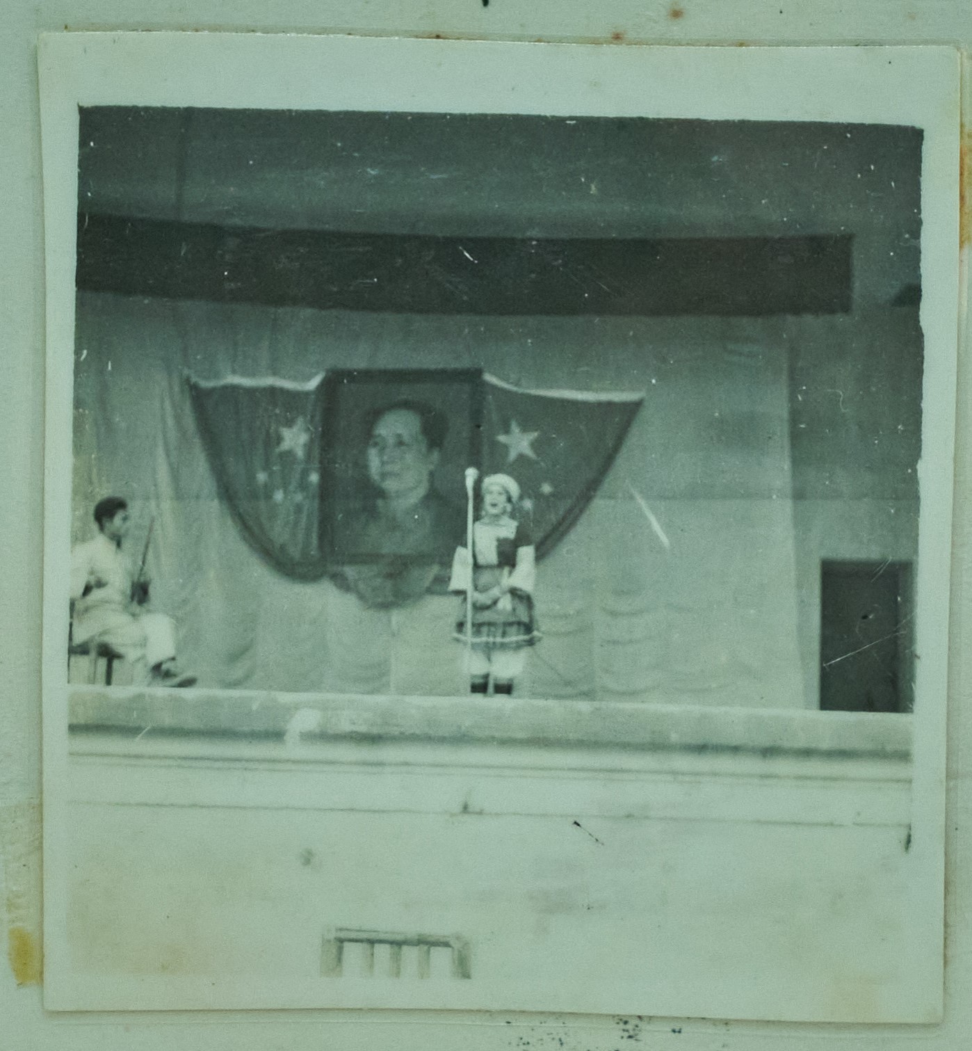 1954年1月，连南瑶族自治区成立一周年纪念大会表演-朝鲜族打场舞