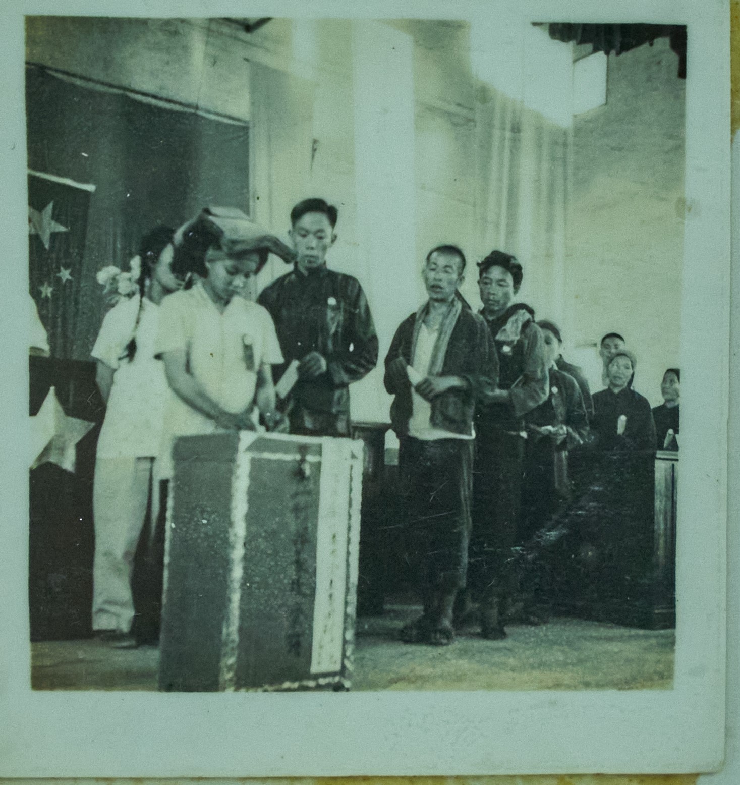 50年代，普选工作