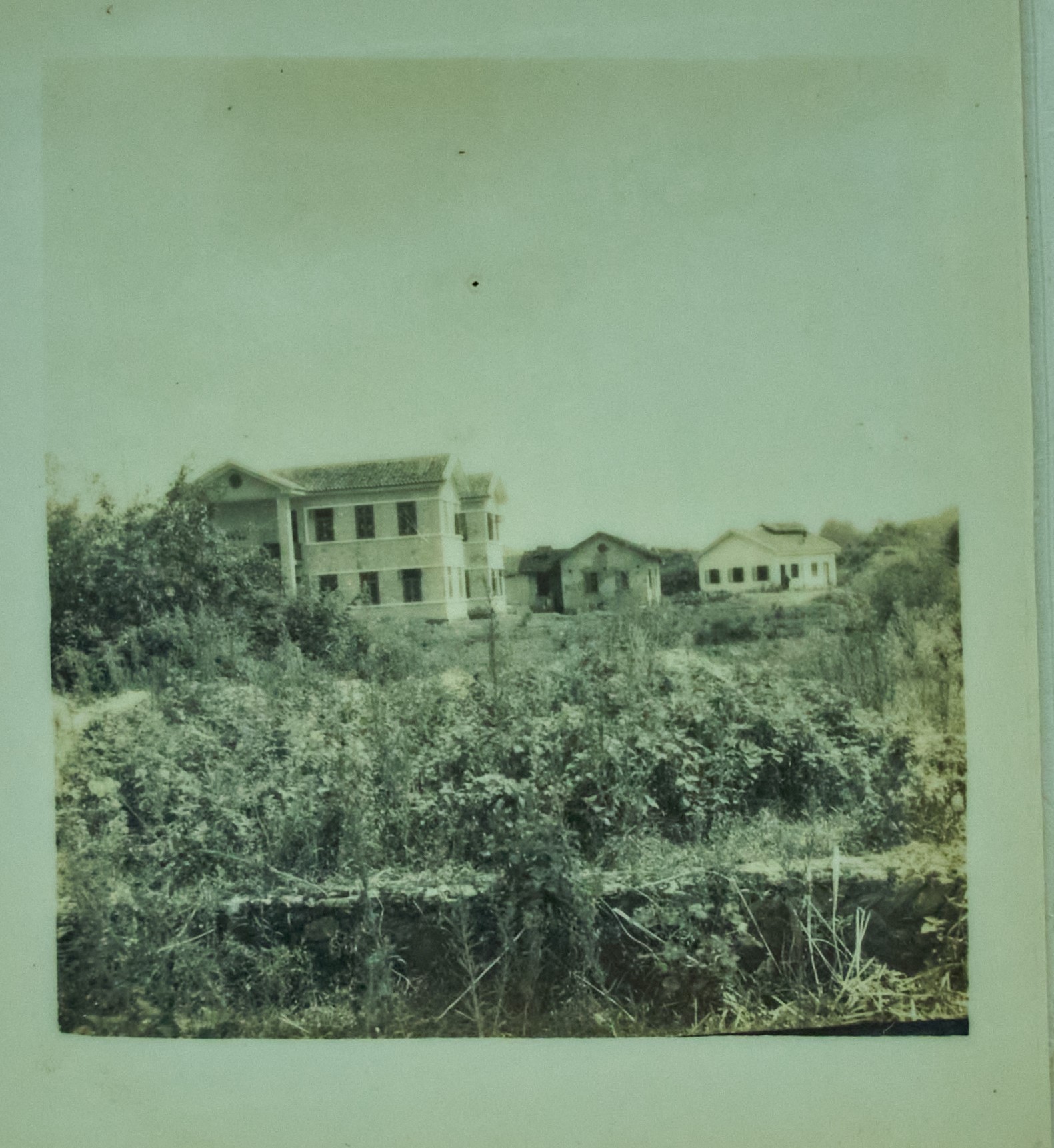 50年代,新建民族小学校舍