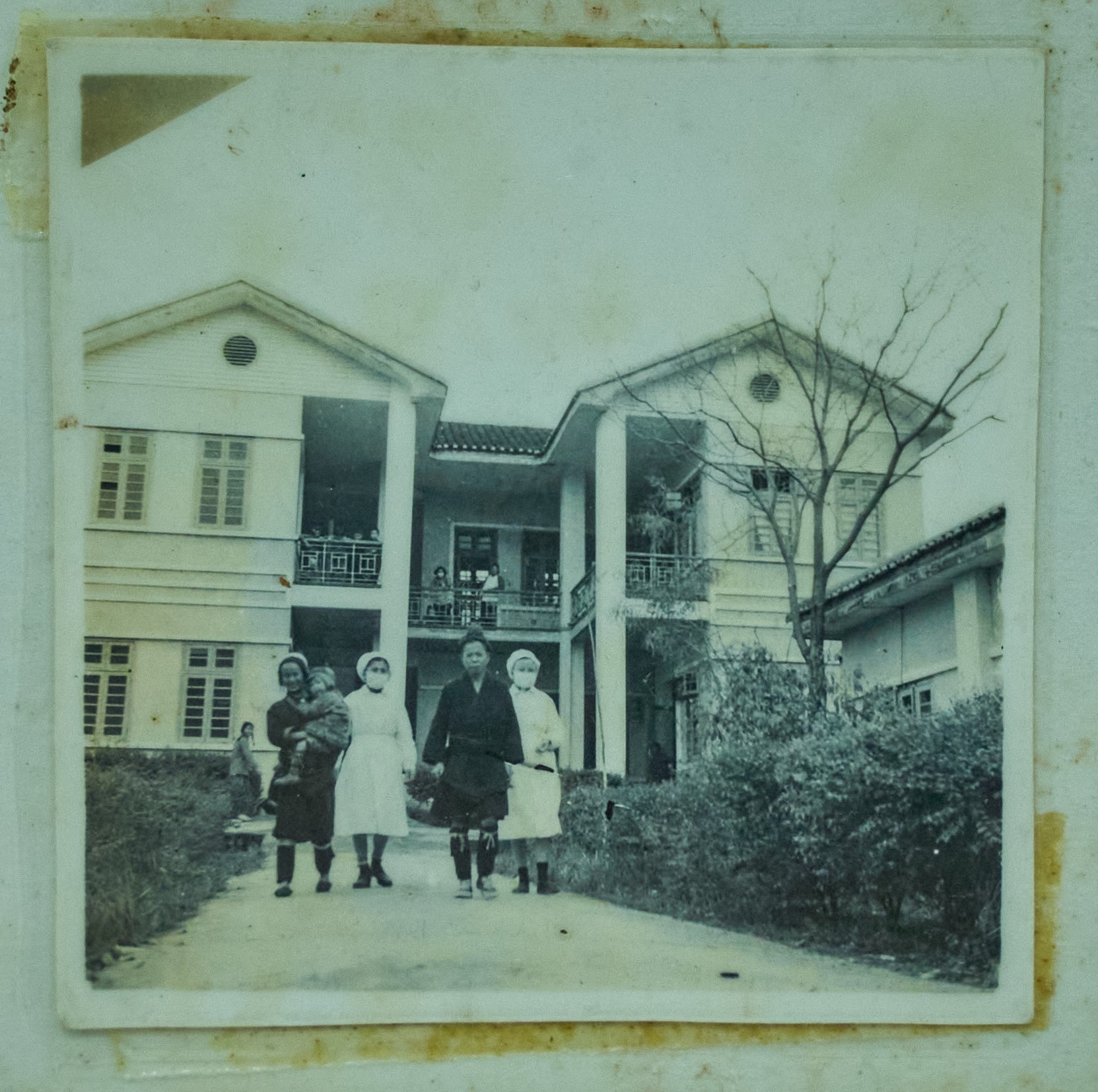 50年代，县卫生院住院部(现人民医院)