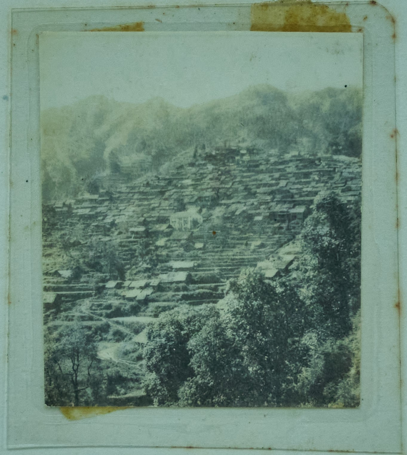 50年代,美丽的瑶寨（油岭)