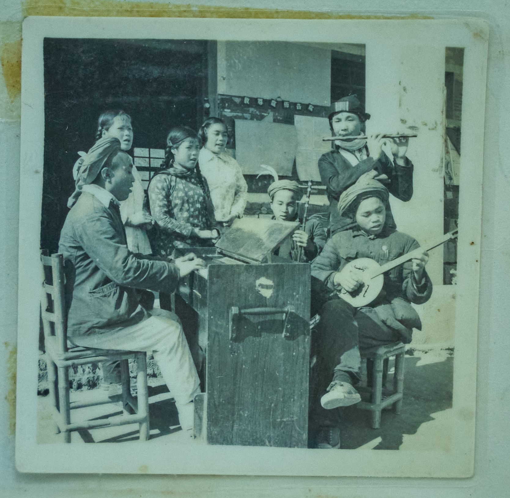 50年代，瑶族歌曲练唱